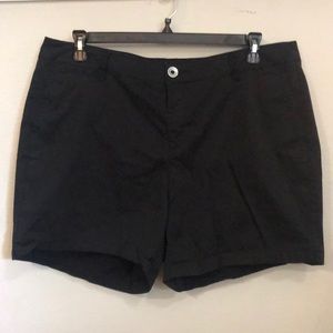 Black Lane Bryant Shorts